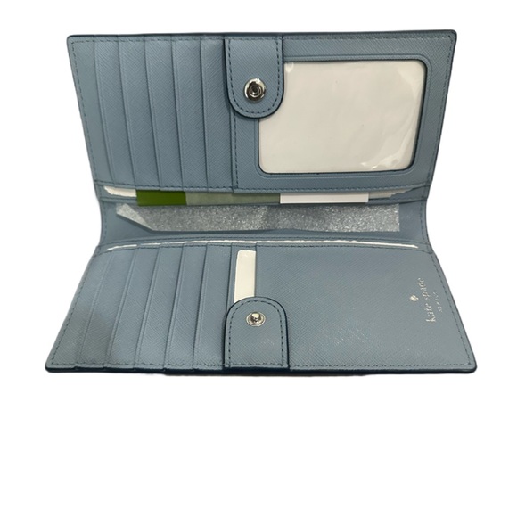 kate spade Handbags - NWT/Kate Spade New York Laurel Way Stacy Leather Wallet/ Blue Dawn